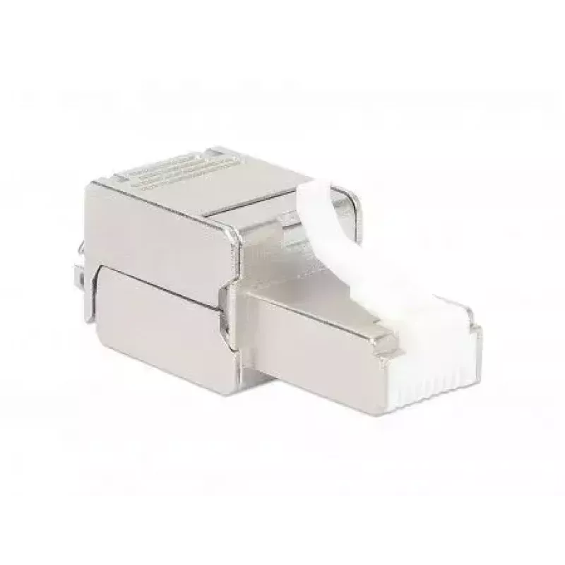 Intellinet Cat6a 10G ekranuotas be įrankių montuojamas RJ45 modulinis kištukas STP su auksu dengtais kontaktais
