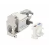 Intellinet Cat8.1 40G ekranuotas beraktis keystone lizdas RJ-45 sidabrinis