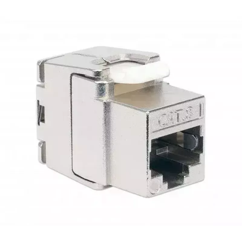 Intellinet Cat8.1 40G ekranuotas beraktis keystone lizdas RJ-45 sidabrinis