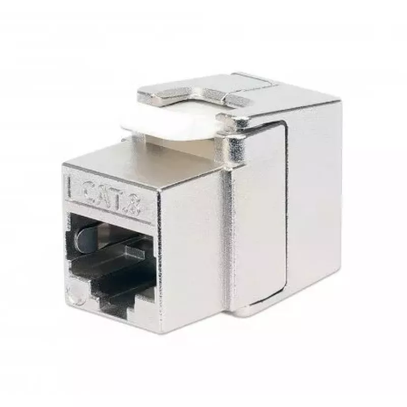 Intellinet Cat8.1 40G ekranuotas beraktis keystone lizdas RJ-45 sidabrinis