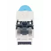 Intellinet Cat8.1 40G ekranuotas beįrankis RJ45 modulinis kištukas mėlynas, vyriška jungtis