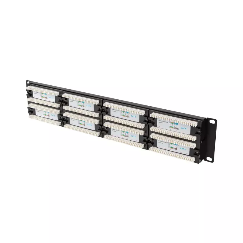 Stovo priedas Lanberg PPU6-2048-B 19 colių 2U 48 prievadai