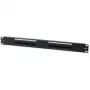 Techly Patch Panel UTP 16 Ports RJ45 Cat.6 I-PP 16-RU-C6T