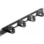 Laidininkų tvarkyklė stovams INTELLINET 711685 1U, juoda, 19 colių stovams, plotis 482,6 mm