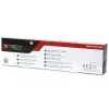 Techly I-CASE STRIP-16SH maitinimo skirstytuvas (PDU) 6 kintamosios srovės lizdai(-ų) 1,5U Juoda, Sidabrinė
