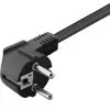 Techly 19 colių stovo maitinimo juosta 8 lizdai Schuko kištukas, maitinimo juosta, juoda, 1,05 kg