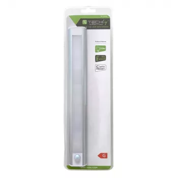 LED sistema šviestuvas Techly I-CASE LIGHT-06 baltas aliuminis 100-240V