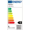 LED sistema šviestuvas Techly I-CASE LIGHT-06 baltas aliuminis 100-240V
