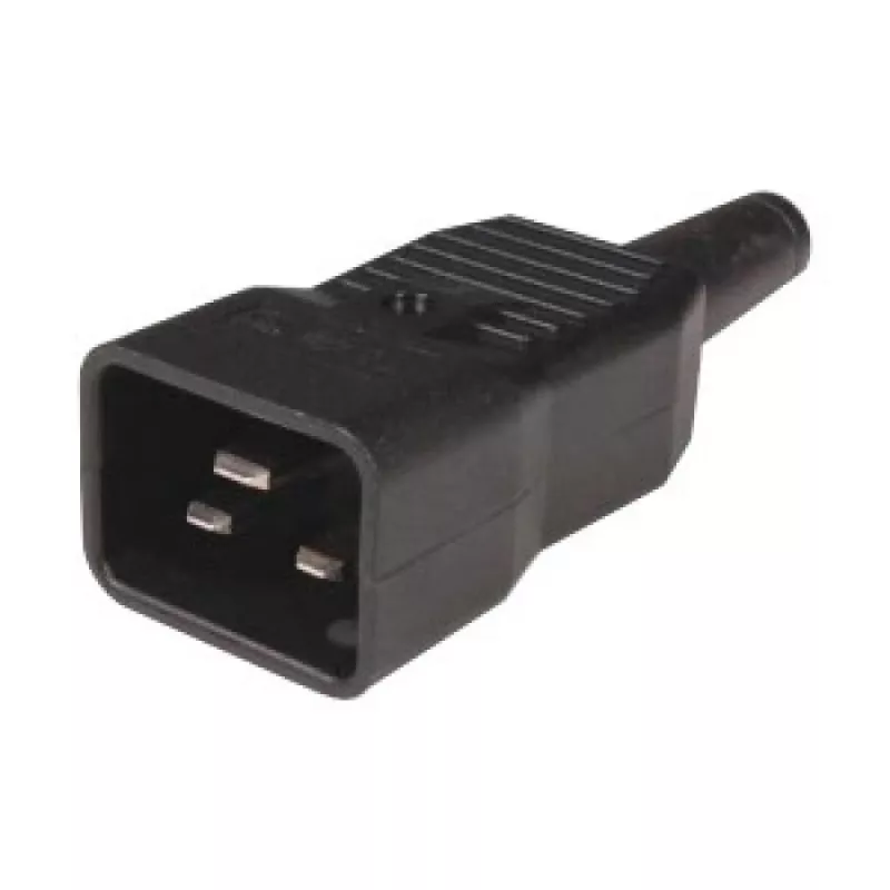 Techly I-CASE STRIP-18C20 maitinimo skirstymo įrenginys (PDU) 8 kintamosios srovės lizdai (-ų) 1U Juoda, Raudona