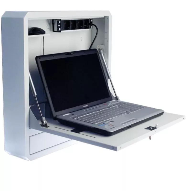 Techly ICRLIM01W2 nešiojamojo kompiuterio apsauginis stalčius