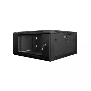 Sieninis stovas Lanberg WF01-6604-10B 4U Juodas