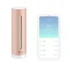 Patalpų oro kokybės monitorius Netatmo Smart Indoor Air Quality Monitor — CO2 0–5000 ppm, temp 0–50°C, triukšmas, Wi‑Fi/Bluetooth, maitinamas iš tinklo, aliuminis, rožinis auksas