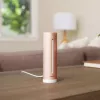 Patalpų oro kokybės monitorius Netatmo Smart Indoor Air Quality Monitor — CO2 0–5000 ppm, temp 0–50°C, triukšmas, Wi‑Fi/Bluetooth, maitinamas iš tinklo, aliuminis, rožinis auksas
