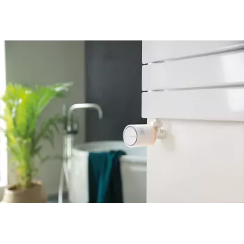 Netatmo pradinis rinkinys – išmanieji radiatorių vožtuvai, balti, 0–50 °C, 2400 MHz, 100 m, 5–30 °C, °C