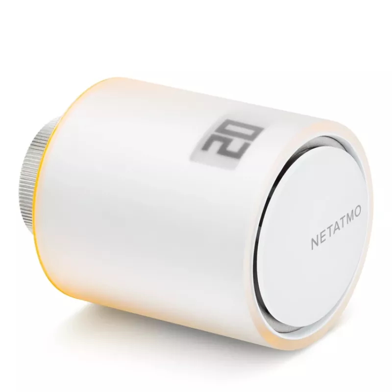 Netatmo pradinis rinkinys – išmanieji radiatorių vožtuvai, balti, 0–50 °C, 2400 MHz, 100 m, 5–30 °C, °C