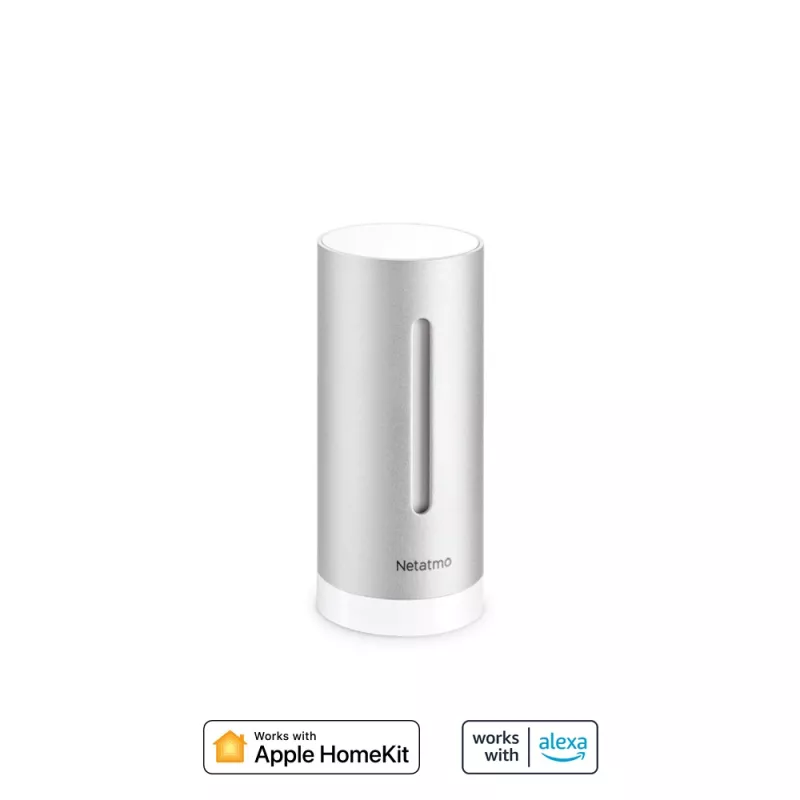 Netatmo papildomas išmanusis patalpų modulis, belaidis, 0,3°, 3%, duraliuminis, aliuminis, AAA
