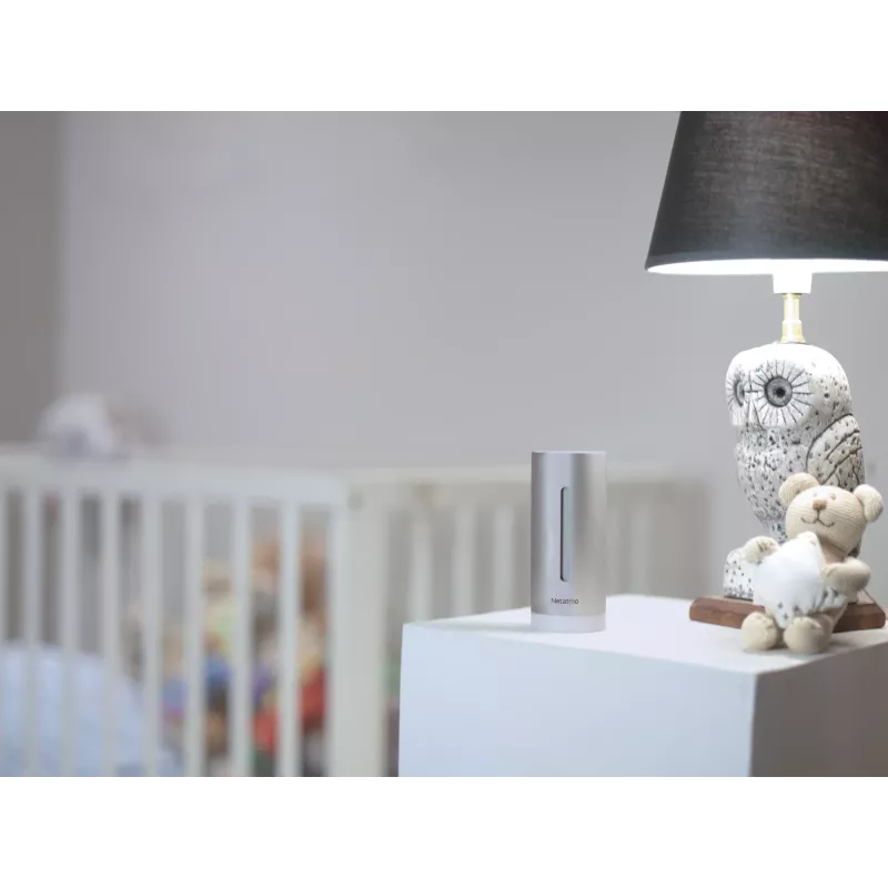 Netatmo papildomas išmanusis patalpų modulis, belaidis, 0,3°, 3%, duraliuminis, aliuminis, AAA