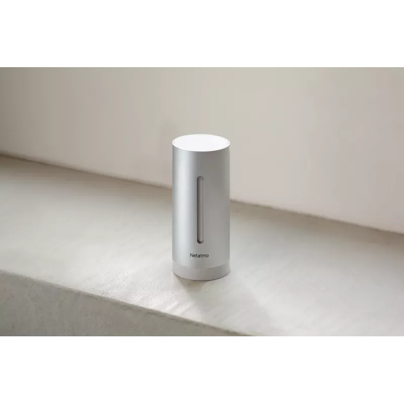Netatmo papildomas išmanusis patalpų modulis, belaidis, 0,3°, 3%, duraliuminis, aliuminis, AAA