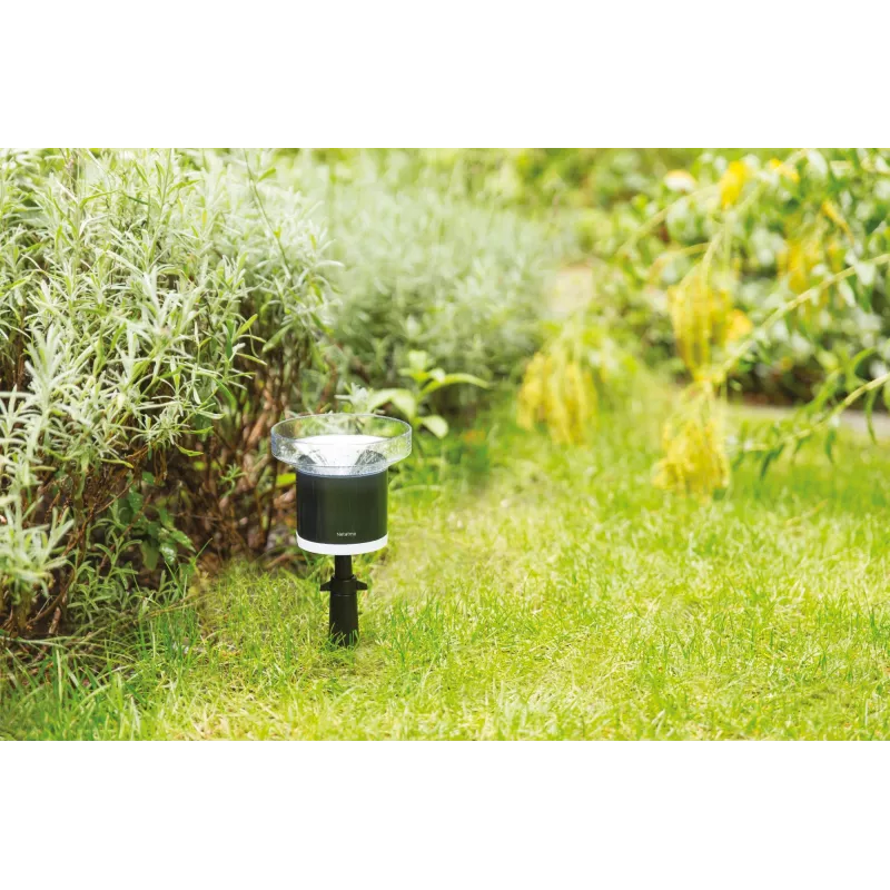 Netatmo išmanusis lietaus matuoklis, Baterija, AAA, 1,5 V, 130 mm, 130 mm, 110 mm