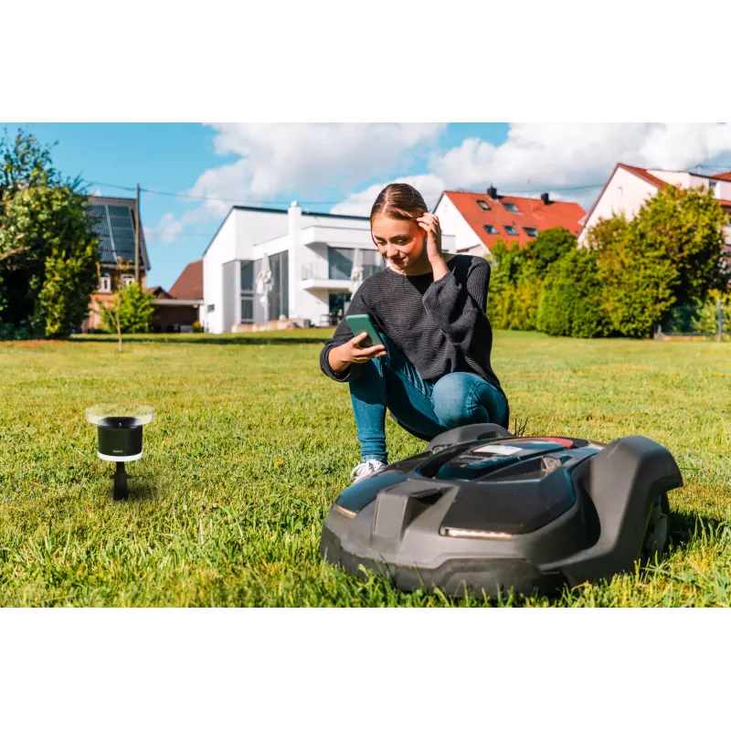 Netatmo išmanusis lietaus matuoklis, Baterija, AAA, 1,5 V, 130 mm, 130 mm, 110 mm