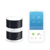 Netatmo išmanusis anemometras, vėjo greitis, belaidis, Wi-Fi, 0–45 m/s, 100 m, juodas, permatomas