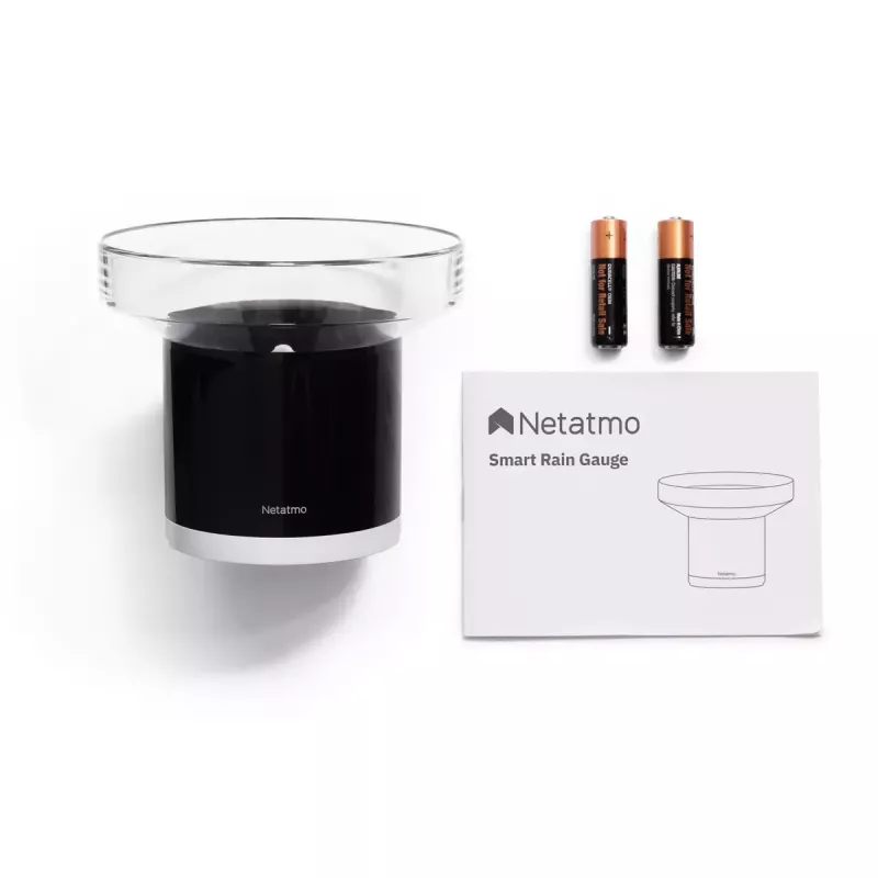 Netatmo Rain Pack „Išmani namų orų stotis + Išmanus lietaus matuoklis“