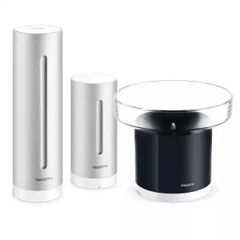Netatmo Rain Pack „Išmani namų orų stotis + Išmanus lietaus matuoklis“