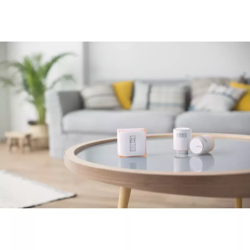 Netatmo rinkinys: išmanusis termostatas + 3 papildomi išmanieji radiatorių vožtuvai