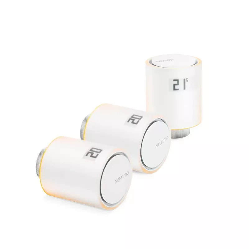 „Netatmo“ išmanieji radiatorių vožtuvai, 3 papildomų išmaniųjų radiatorių vožtuvų rinkinys