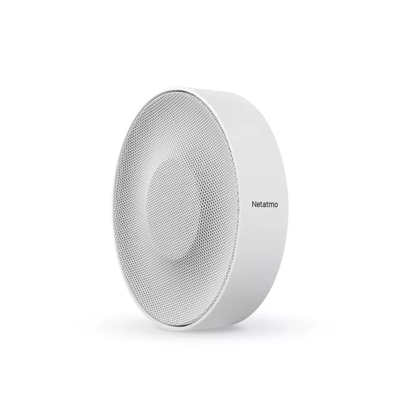 Belaidė sirena Netatmo NA-NIS01 Vidaus Balta, 110 dB, USB prievadas, AA x4, 130×35×130 mm