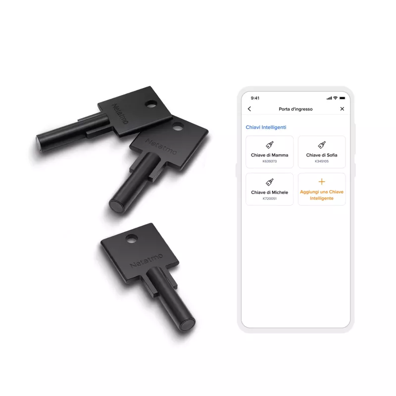 Netatmo NDL-K3U išmaniojo užrakto priedas Išmaniojo užrakto raktas
