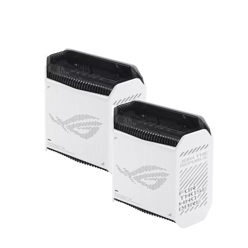 ASUS ROG Rapture GT6 (W-2-PK) Tri-band (2.4 GHz / 5 GHz / 5 GHz) Wi-Fi 6 (802.11ax) Baltas 4 vidiniai