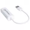 Manhattan USB-A spartusis eterneto adapteris, 10/100 Mbps tinklas, 480 Mbps (USB 2.0), Hi-Speed USB, RJ45, baltas, trejų metų garantija