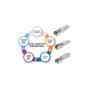 „Intellinet“ optinis siųstuvas-imtuvas, gigabitinio šviesolaidžio SFP „Mini-GBIC“, 1000Base-Sx (LC) daugiamodis prievadas, 550 m, bangos ilgis 850 nm, eternetas, šviesolaidis, atitinka MSA, atitikmuo „Cisco GLC-SX-MM“, trejų metų garantija
