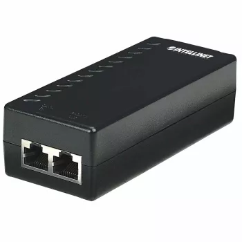 Intellinet maitinimas per Ethernet (PoE) injektorius, 1 prievadas, 48 V DC, atitinka IEEE 802.3af