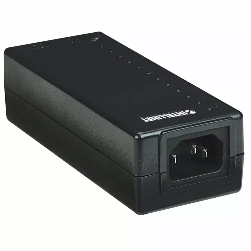 Intellinet maitinimas per Ethernet (PoE) injektorius, 1 prievadas, 48 V DC, atitinka IEEE 802.3af