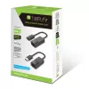 Techly IUSB-EXTENDTY2 laido jungčių adapteris RJ-45 USB 2.0 Type-A juodas