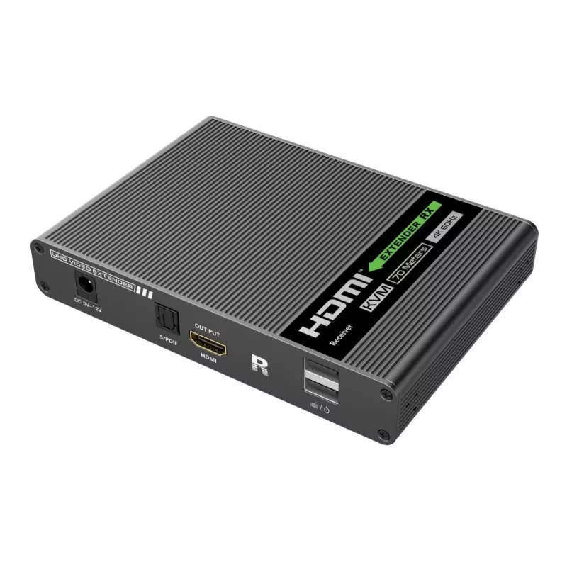 Techly IDATA HDMI-KVM67 KVM plėtiklis Siųstuvas ir imtuvas