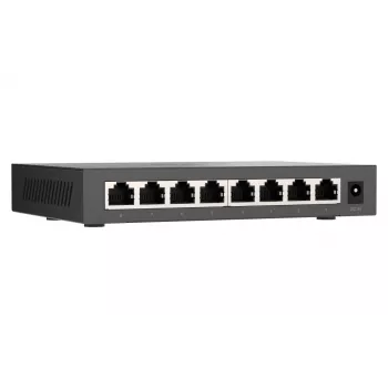 QNAP QSW-1108-8T-R2 tinklo jungiklis Nevaldomas 2.5G Ethernet (100/1000/2500) Darbalaukis Juoda