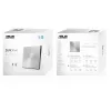 ASUS ZenDrive U9M optinis diskų įrenginys DVD±RW Sidabrinis