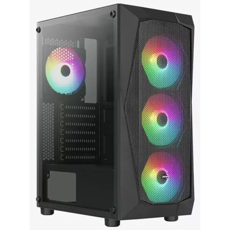 PC korpusas Aerocool Falcon Midi Tower Juoda