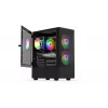 PC korpusas KRUX VAKO KRX0132 ATX juodas — grūdintas stiklas, RGB, palaiko Mini‑ATX, GPU iki 31 cm, CPU aušintuvas iki 15,9 cm