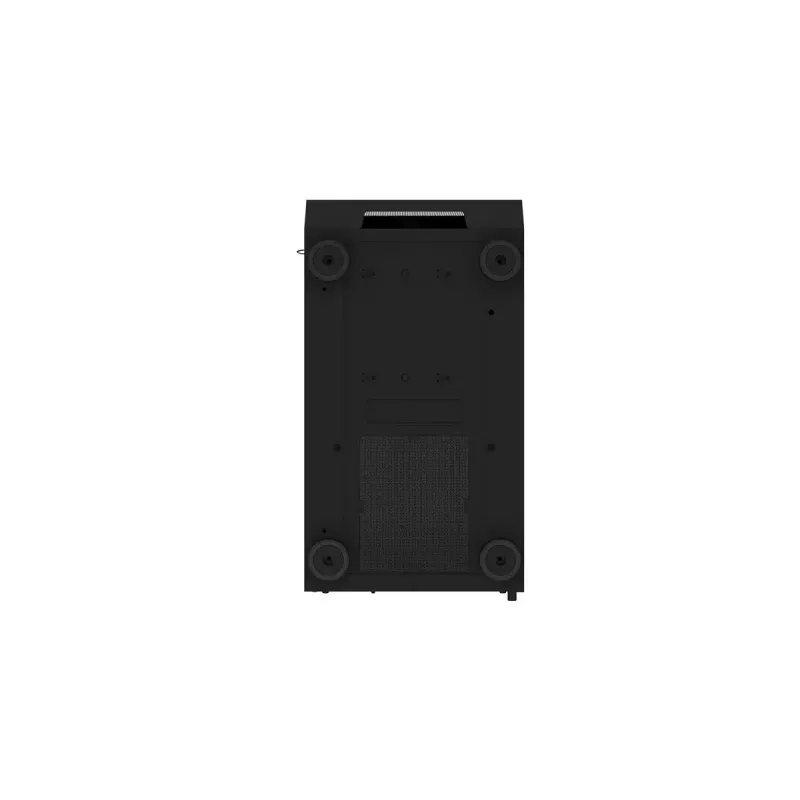 PC korpusas KRUX VAKO KRX0132 ATX juodas — grūdintas stiklas, RGB, palaiko Mini‑ATX, GPU iki 31 cm, CPU aušintuvas iki 15,9 cm