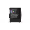 PC korpusas KRUX VAKO KRX0132 ATX juodas — grūdintas stiklas, RGB, palaiko Mini‑ATX, GPU iki 31 cm, CPU aušintuvas iki 15,9 cm