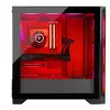 PC Case MODECOM VOLCANO EXPANSE S APEX ARGB MIDI Tower, grūdintas stiklas, USB-C, 3x140mm priekyje, palaiko ATX/microATX, GPU iki 430mm