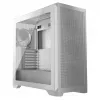 PC korpusas MODECOM VOLCANO EXPANSE S APEX ARGB Midi Tower baltas — grūdintas stiklas, ARGB, palaiko micro ATX, GPU iki 430 mm