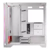 PC Case MODECOM VOLCANO EXPANSE T APEX ARGB MIDI White — grūdintas stiklas, ARGB, USB-C, palaiko mikro-ATX, GPU iki 430 mm