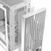 PC korpusas MODECOM Volcano Perun Apex ARGB baltas — Midi Tower, grūdintas stiklas, ARGB, USB-C, palaiko micro ATX, GPU iki 39 cm