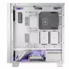 PC korpusas MODECOM Volcano Perun Apex ARGB baltas — Midi Tower, grūdintas stiklas, ARGB, USB-C, palaiko micro ATX, GPU iki 39 cm