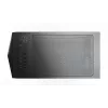 MSI MPG GUNGNIR 110R Mid Tower žaidimų kompiuterio korpusas juodas, USB 3.2 Gen2 Type C, 4x 120mm ARGB ventiliatoriai, Mystic Light sinchronizavimas, 1 į 6 ARGB valdymo plokštė, 2x grūdinto stiklo plokštės, ATX, mATX, mini-ITX